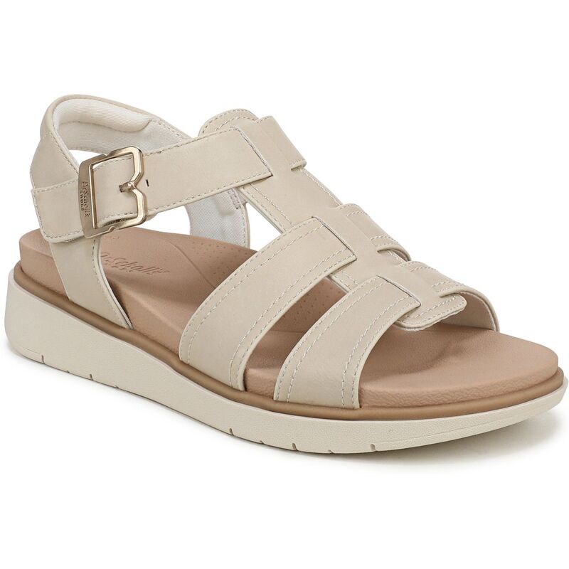 お医者さん・肩かけ レディース シューズ サンダル なめし革 フェイクレザー Dr. Scholl\u0027s Penny Fisherman Women\u0027s Faux Leather Sandals Off White 象牙色