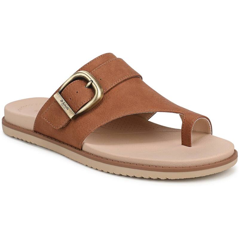 御医者さん・膝掛け レディース シューズ サンダル なめし革 Dr. Scholl\u0027so Clever Women\u0027s Faux Slide Leather Sandals Honey 靴-レディース靴