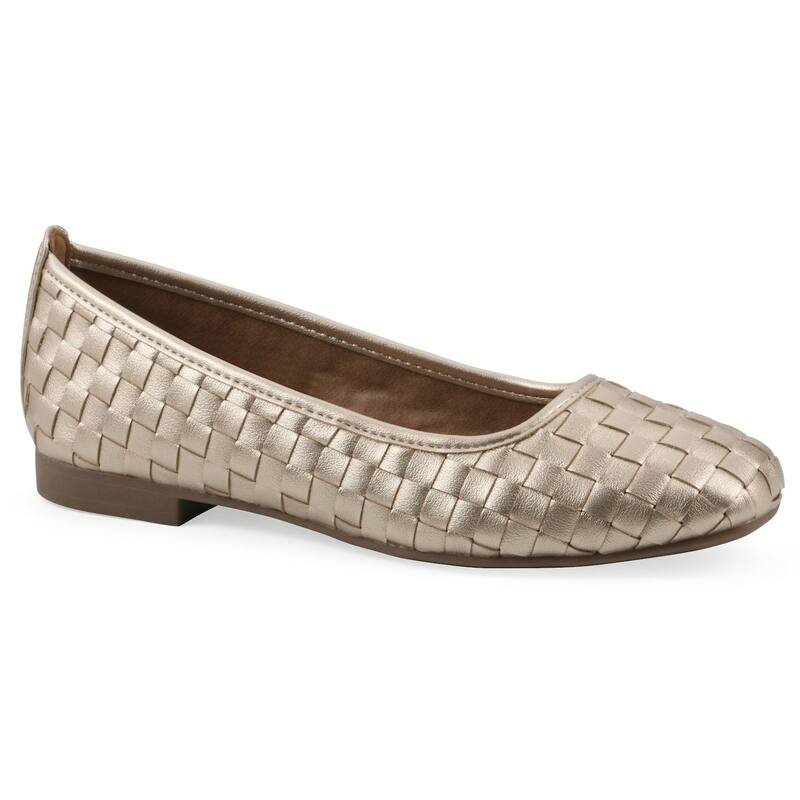 ホワイトマウンテン レディース シューズ サンダル White Mountain Boccie Women's Ballet Flats Light Gold Smooth ゴールド