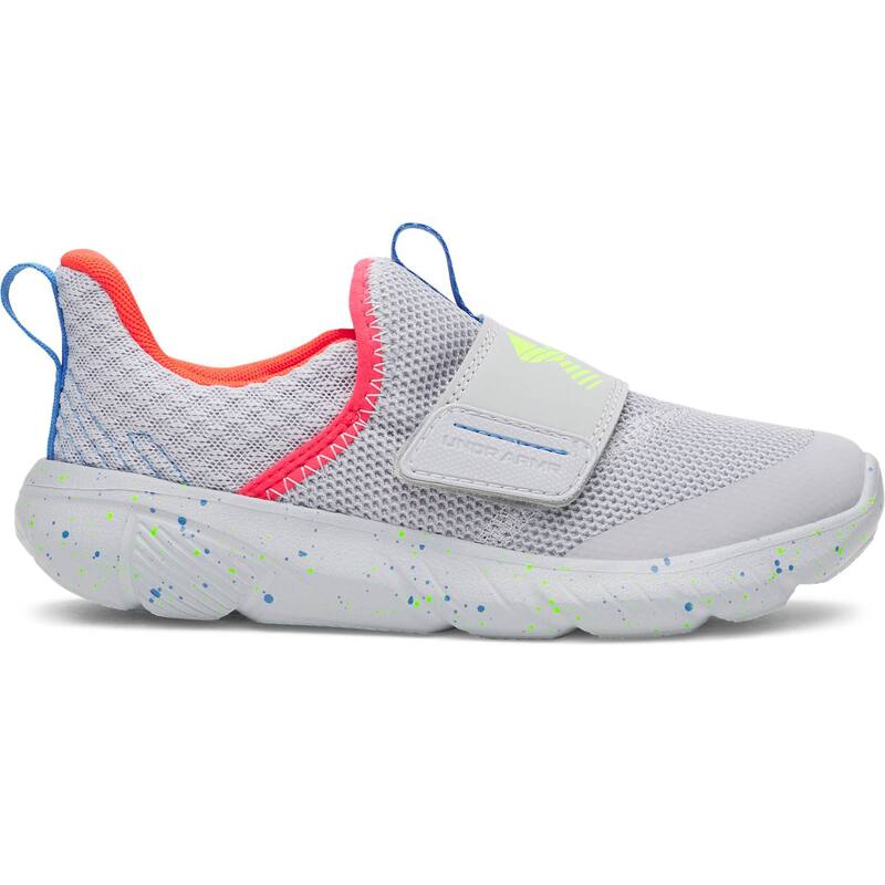 アンダーアーマー レディース シューズ スニーカー Under Armour Flash Girls' Running Shoes Mod Grayellow グレー