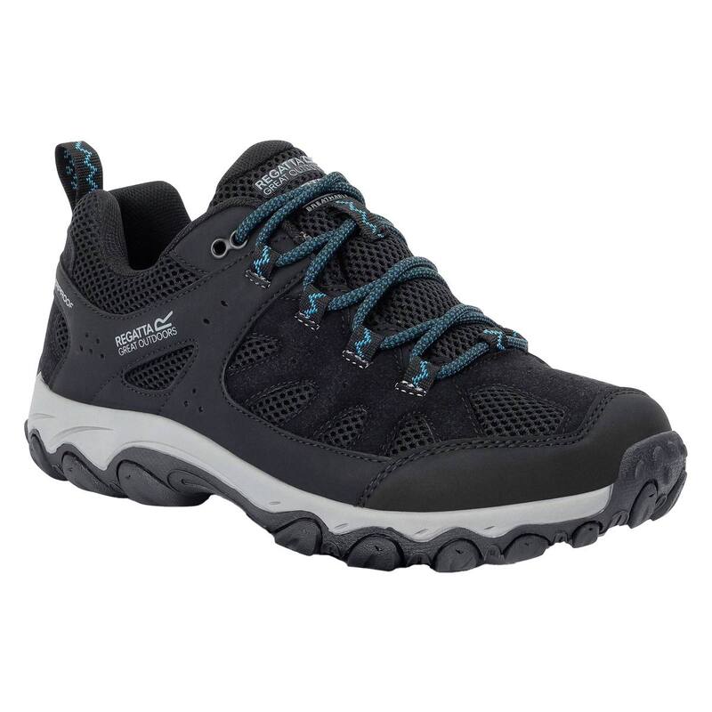 レガッタ レディース シューズ スニーカー Regatta Womens/Ladies Edgepoint IV Lowalking Shoes Black And Storm Blue ブラック