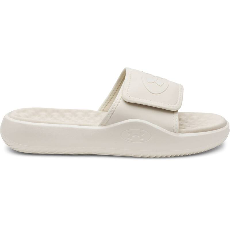 アンダーアーマー レディース シューズ サンダル Under Armour Ignite Pro Men's Cushioned Slide Sandalstone ストーン｜ReVida 店