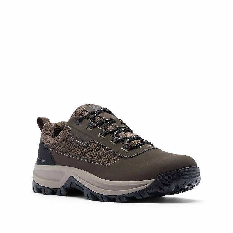 コロンビア メンズ シューズ スニーカー Columbia Transverse Hike Low Men's Waterproof Hiking Shoes Tundra Everblue