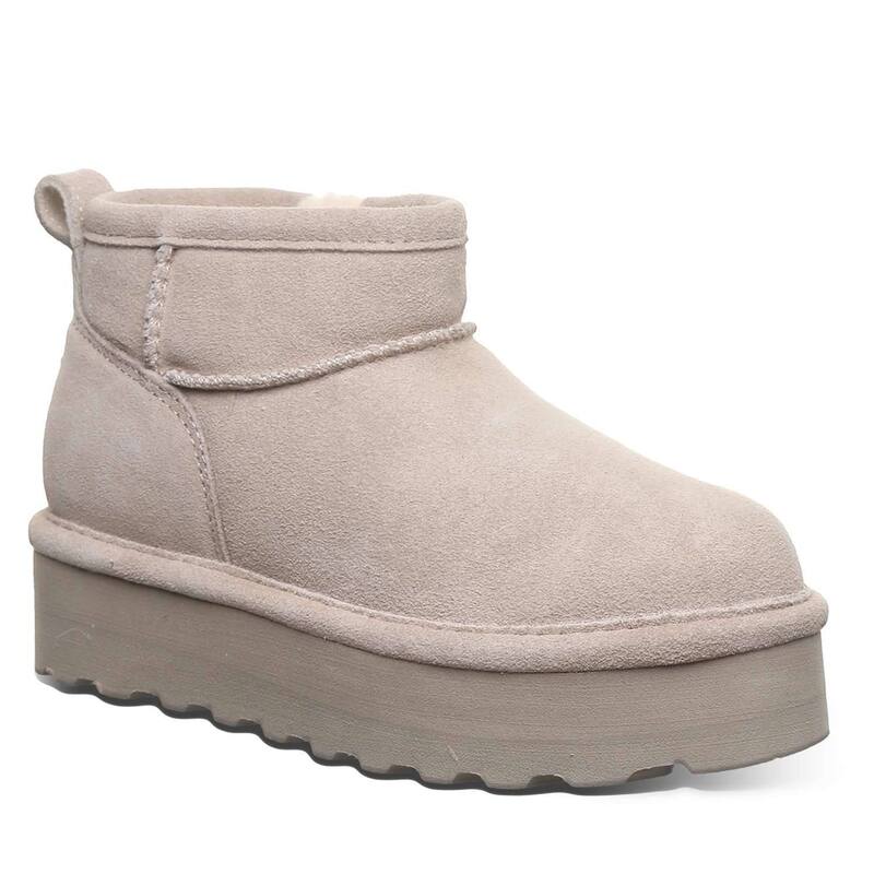 ベアパウ レディース シューズ ブーツ・レインブーツ スエード Bearpaw Retro Shorty Girls' Suede Winter Boots Mushroom
