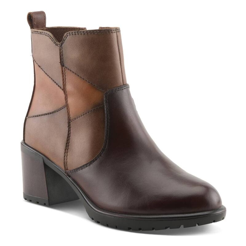 スプリングステップ レディース シューズ ブーツ・レインブーツ レザー Spring Stepatchpower Women's Leather Booties Dark Brown Multi ブラウン