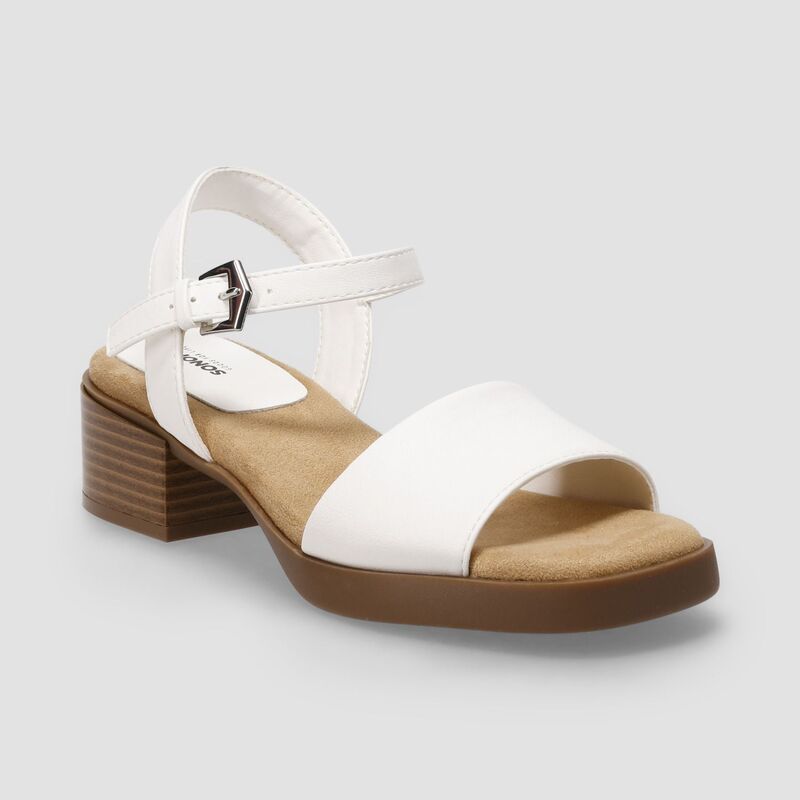 ソノマ レディース シューズ サンダル ヒール Sonoma Goods For Life Mikel Women's One Band Heeled Sandals White ホワイト|ReVida 店