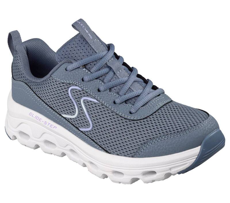 スケッチャーズ レディース シューズ サンダル スニーカー Skechers Glide-Step Sole Women\u0027slip-On Comfort Sneakers Dark Mauve