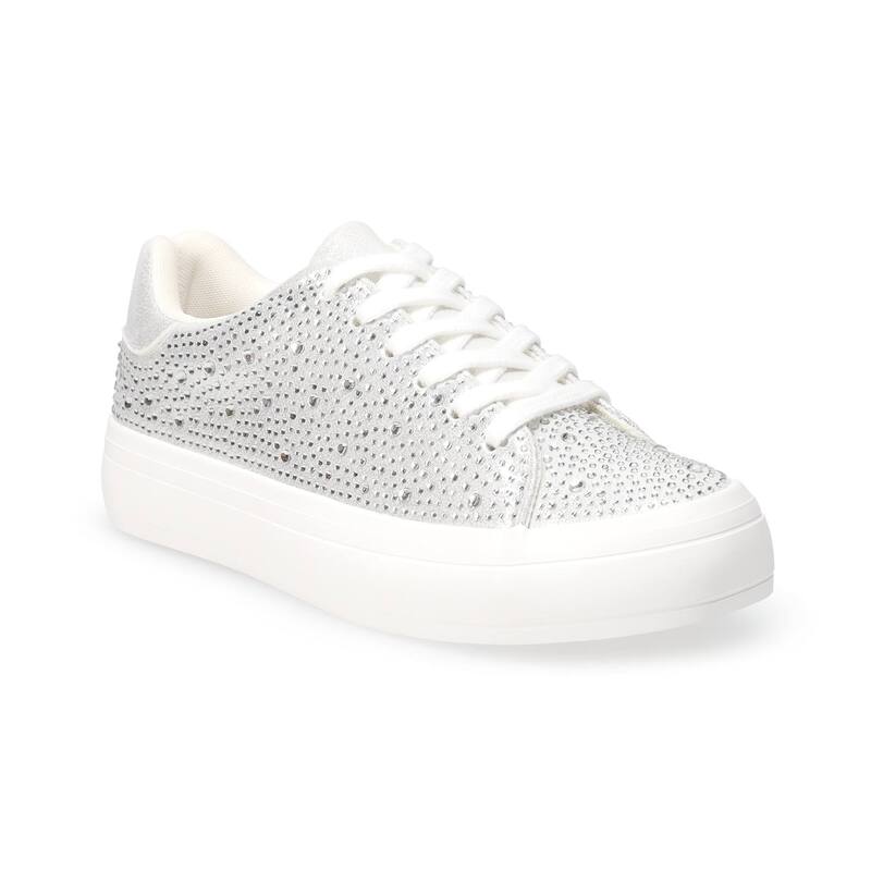 エスオー レディース シューズ スニーカー レース SO Veasley Women's Casualace-Up Sneakersilver シルバー｜ReVida 店