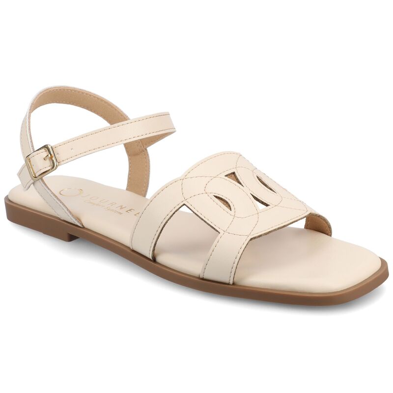ジャーニー レディース シューズ サンダル アンクル Journee Women's Bridey Ankle Strap Sandals Bone