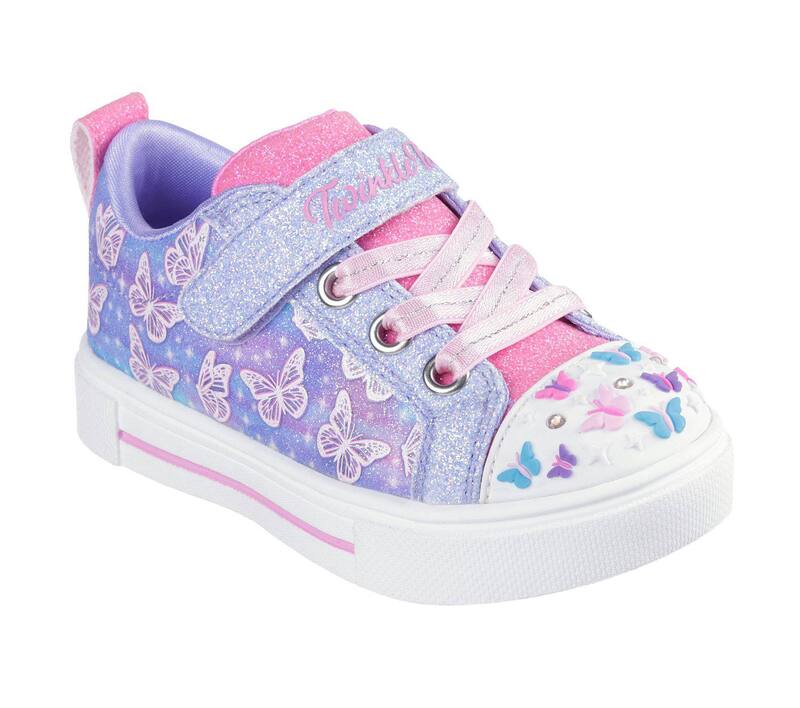 スケッチャーズ レディース シューズ スニーカー Skechers Twinkle Toes Twinkle Sparks Ombre Flutter Toddler Girlsneakers Lavender Multi ラベンダー