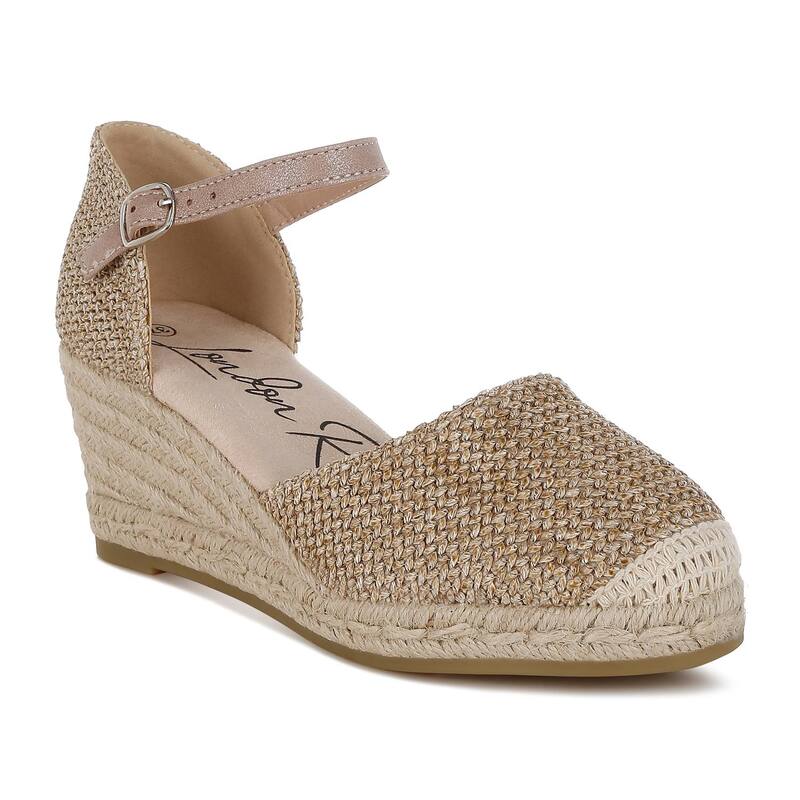 ロンドンラグ レディース シューズ サンダル London Rag Kalista Women\u0027s Espadrille Wedge Sandals Beige ベージュ