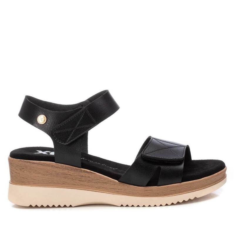 キシタイ王国 レディース シューズ サンダル Women\u0027s Lowedge Sandals By XTI 144099 Black 黒いこと
