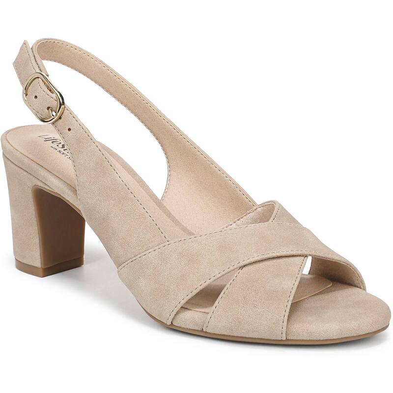 ライフストライド レディース シューズ パンプス LifeStride Freesia Women'slingback Shoes Dark Taupe トープ
