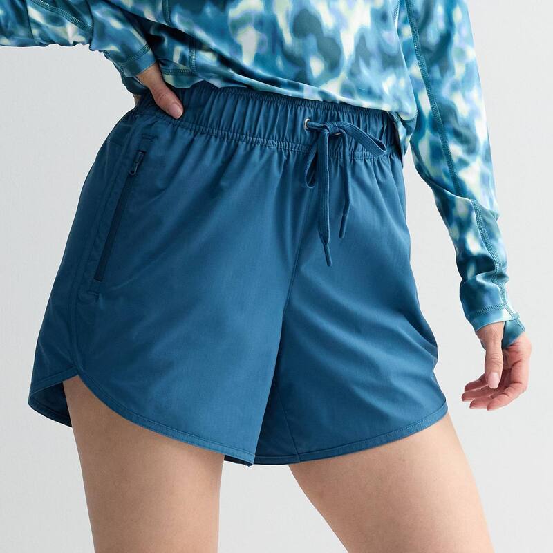 Tek Gear レディース ボトムス ハーフパンツ・ショーツ ショートパンツ Women Tek Gear Sun Gear Board Woven Shorts Ocean Teal ティール