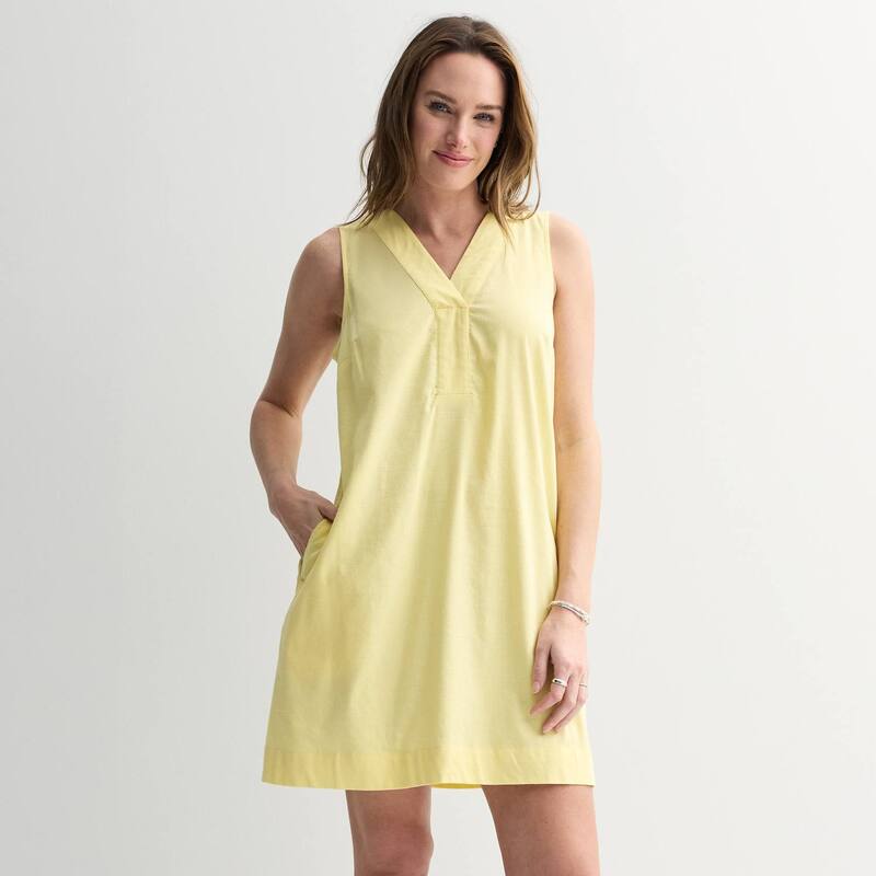 ソノマ レディース トップス 衣装 Women\u0027sonoma Goods For Lifeveryday Shift Dress Lemon Sorbet