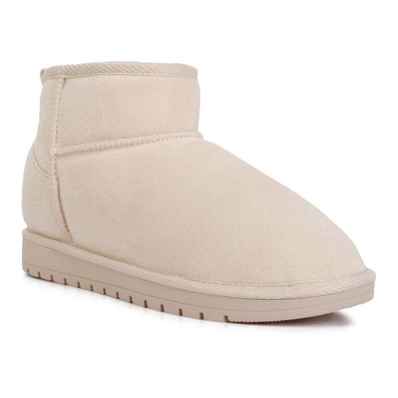 ロンドンラグ レディース シューズ ブーツ・レインブーツ アンクル London Rag Vesper Women High Ankle Winter Boots Beige ベージュ