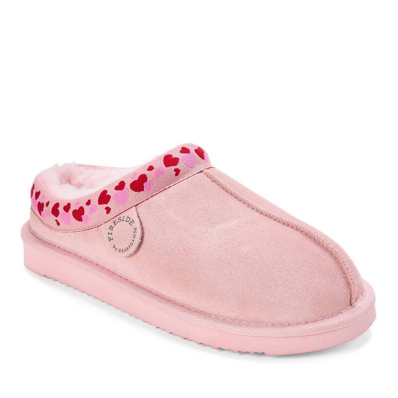 ディアフォームズ レディース シューズ サンダル Dearfoams Fireside Greta Women's Genuine Shearling Clog Slippers Pink ピンク 20,060円