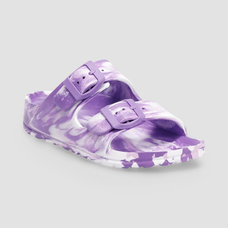 ソノマ レディース シューズ サンダル Sonoma Goods For Life JessieeVA Footbed Kids' Slides Purplemr｜ReVida 店