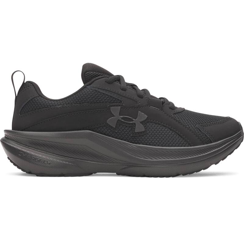 アンダーアーマー レディース シューズ スニーカー スピード競技 Under Armour Assert 11 Big Kids Charged+ Lace-Up Running Shoes Black 黒いこと