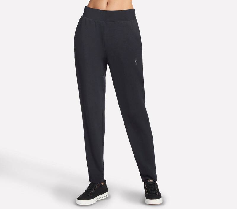 スケッチャーズ レディース ボトムス カジュアルパンツ Women'skecherslip-InskechLuxelevate Slip-In Pants Bold Black ブラック｜ReVida 店