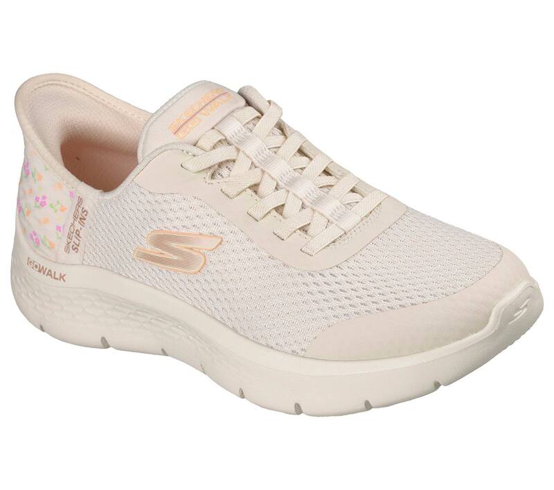 スケッチャーズ レディース シューズ スニーカー Skechers Hands Free Slip-ins GO WALK Flex Grand Entry Women\u0027s Athletic Shoes Natural