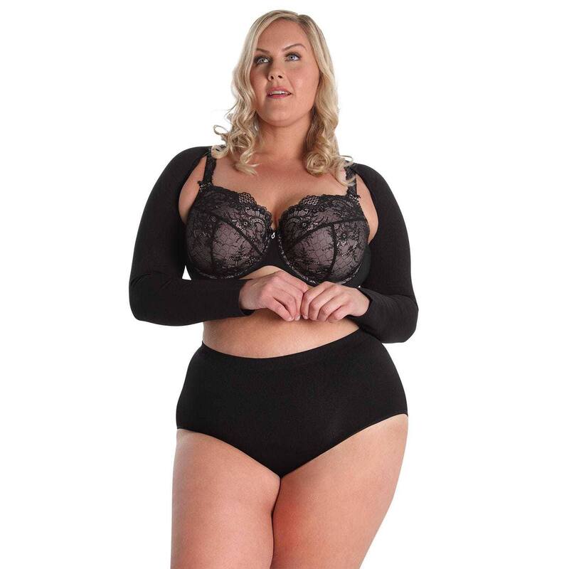メモイ レディース アンダーウェア パンツ MeMoi Women's Control Top Shaping Panty By Slimme Black ブラック