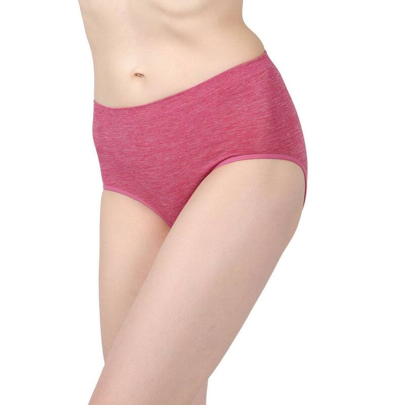 メモイ レディース アンダーウェア パンツ MeMoi Women's Control Top Shaping Panty By Slimme Cabernet Space Dye 8,380円