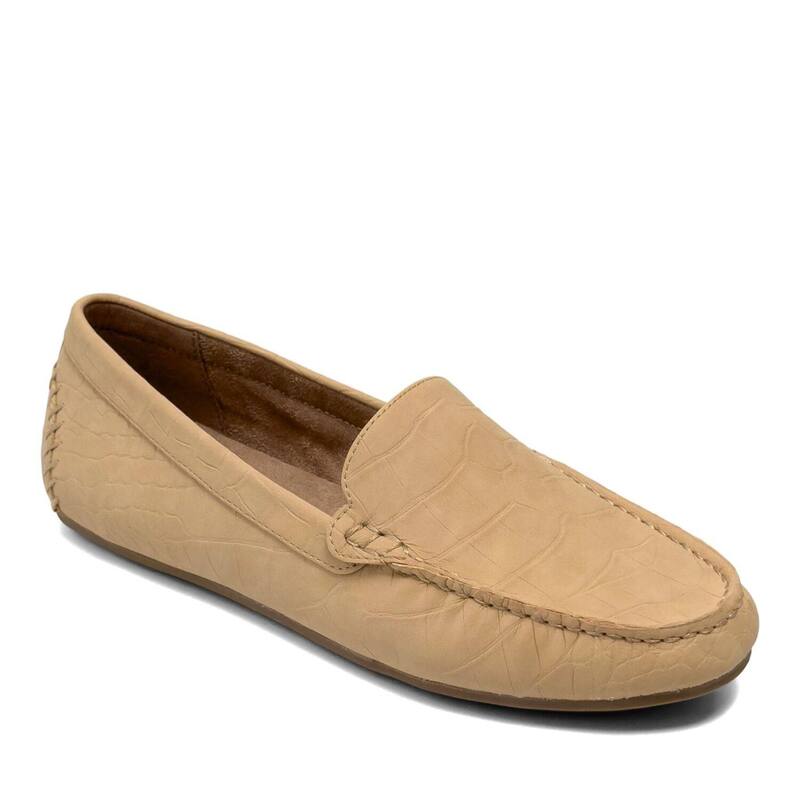 エアロソールズ レディース シューズ スリッポン・ローファー Aerosoles Over Drive Women's Flats Beige Bisque ベージュ画像