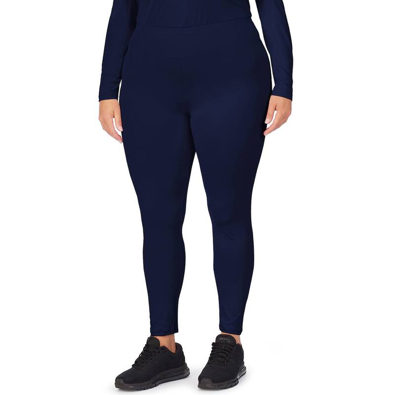 クドルドッズ レディース ボトムス カジュアルパンツ プラスサイズ レギンス Plusize Cuddl Duds Under Scrubs Leggings Navy ネイビー