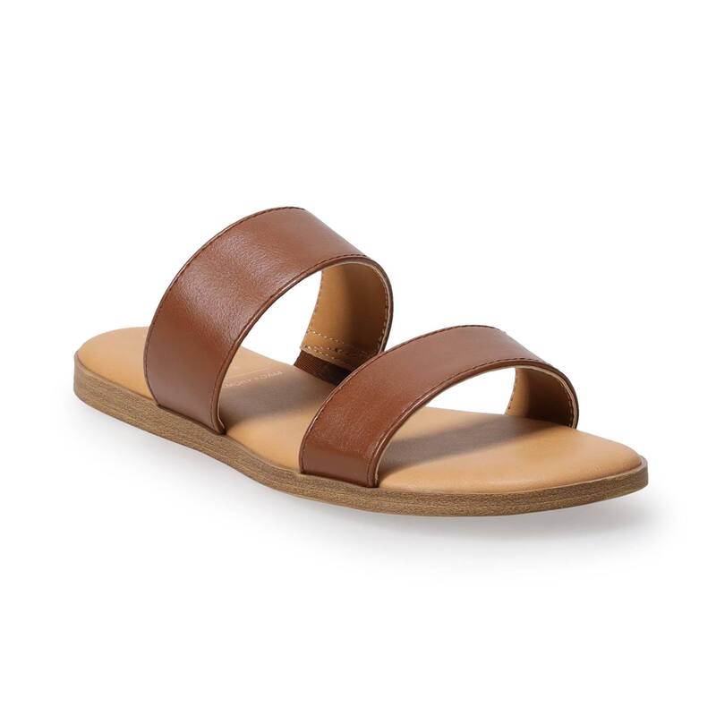 LC Lauren Conrad レディース シューズ サンダル LC Lauren Conrad Sunstone Women'slide Sandals Cognac
