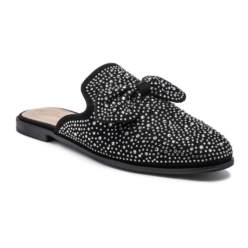 ロンドンラグ レディース シューズ サンダル London Rag Whoopie Women's Bow Mules Black ブラック|ReVida 店