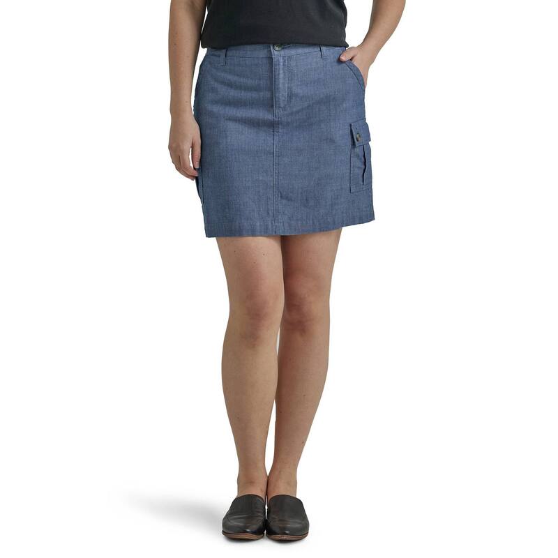 リー レディース ボトムスカート Women's Lee Flex-To-Go Skort Chambray