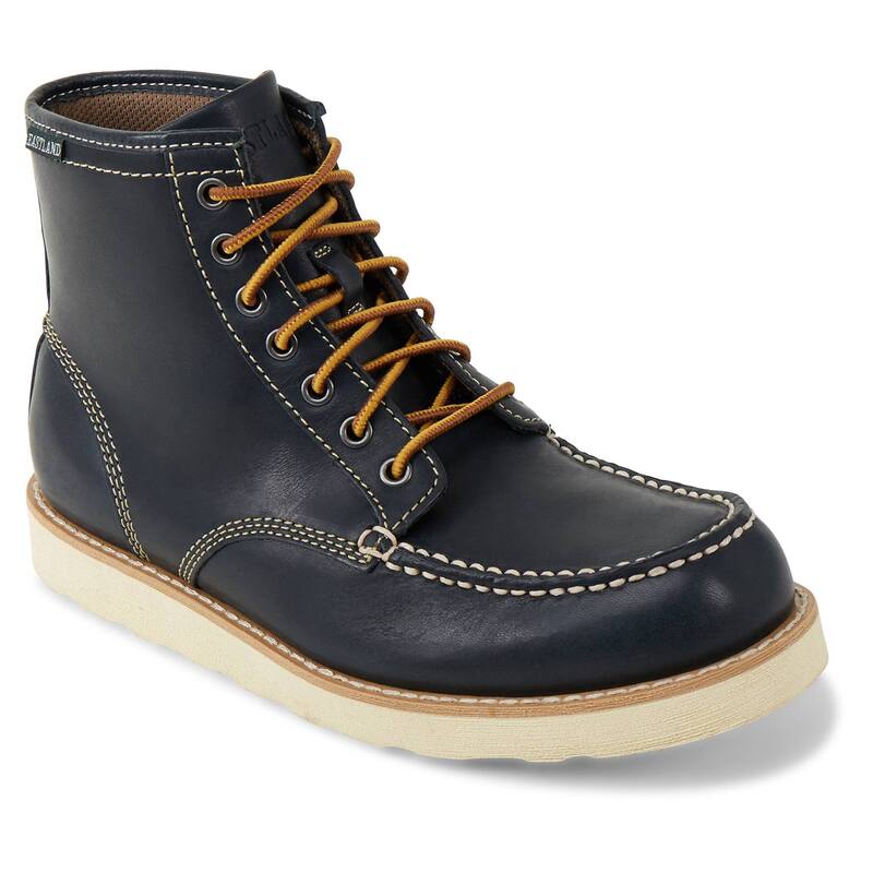 イーストランド レディース シューズ ブーツ・レインブーツ アンクル Eastland Lumber Up Men's Ankle Boots Navy ネイビー|ReVida 店