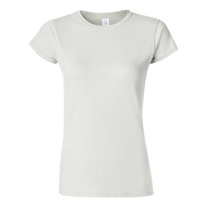 ギルダン レディース トップス Tシャツ Gildan Softstyle Womens T-Shirt White ホワイト