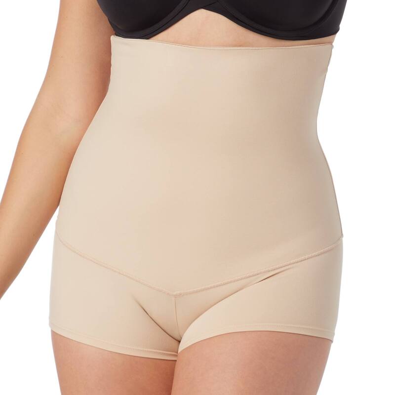 メイデンフォーム レディース ボトムス カジュアルパンツ ハイウエスト Maidenform Firm Control Shapewear High-Waist Boyshort 2107 Latte