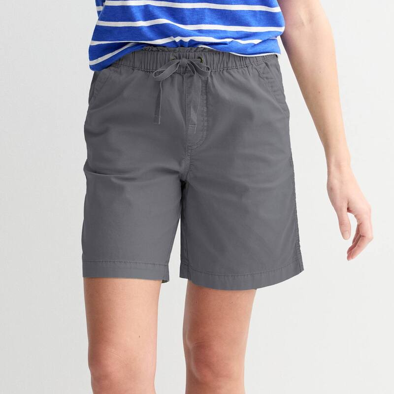 ソノマ レディース ボトムス ハーフパンツ・ショーツ プチ ショートパンツ Petite Sonoma Goods For Lifeasy Paperbag Waist Bermuda Shorts Filigree