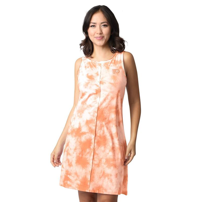 マルガリータビル レディース トップス ワンピース Women's Margaritaville Orange Philadelphia Flyers Clouds Tie-Dye Dress Fly Orange オレンジ｜ReVida 店 15,385円