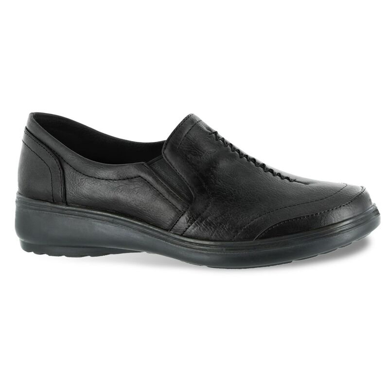 イージーストリート レディース シューズ スリッポン・ローファー Easy Street Ultimate Comfort Women's Loafers Black ブラック｜ReVida 店