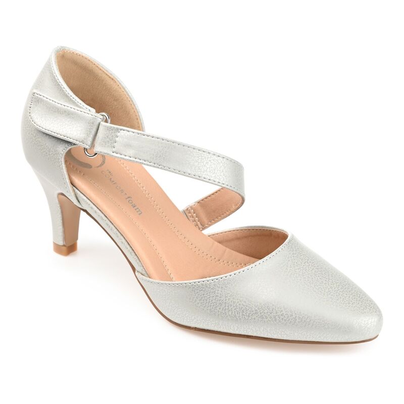 ジュルネ コレクション レディース シューズ パンプス Journee Collection Journee Collection Tillis Women's D'Orsay Pumpsilver シルバー