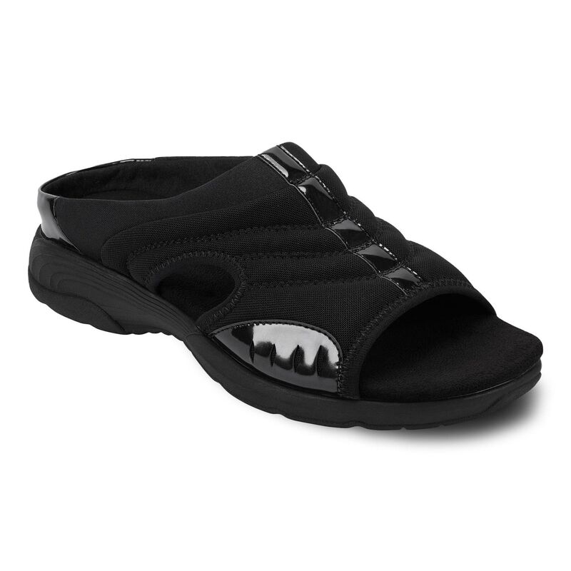イージースピリット レディース シューズ サンダル Easy Spiritraciee Women'slide Sandals Black ブラック｜ReVida 店
