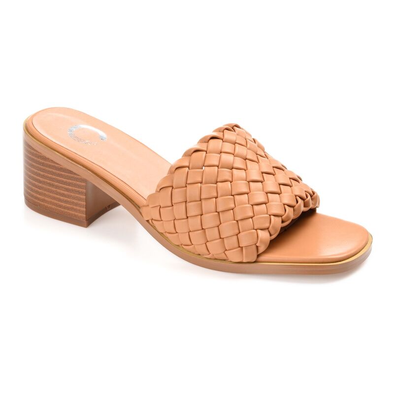 ジュルネ コレクション レディース シューズ パンプス サンダル Journee Collection Fylicia Women'slide Sandals Tan タン