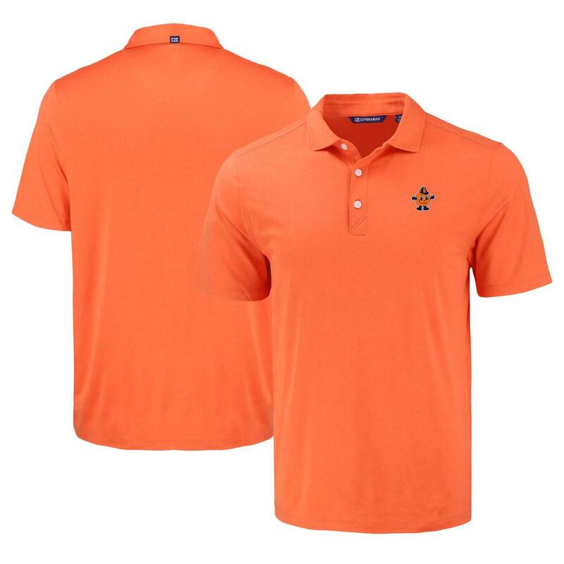 カッターアンドバック レディース トップス Tシャツ ポロシャツ Men's Cutter & Buck Orange Syracuse Orange Coastlinepicomfort Eco Recycled Polo Syr Orange オレンジ|ReVida 店