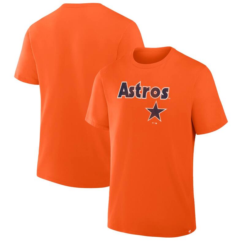 ファナティクス レディース トップス Tシャツ ロゴ Men's Fanatics Orange Houston Astros Alternate Logo Legacy T-Shirt Ast Orange オレンジ｜ReVida 店