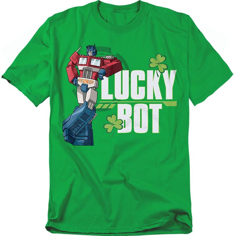 アニメキャラクター レディース トップス Tシャツ トール グラフィック Licensed Character Big & Tall Transformers Optimus Graphic Tee Bright Green グリーン