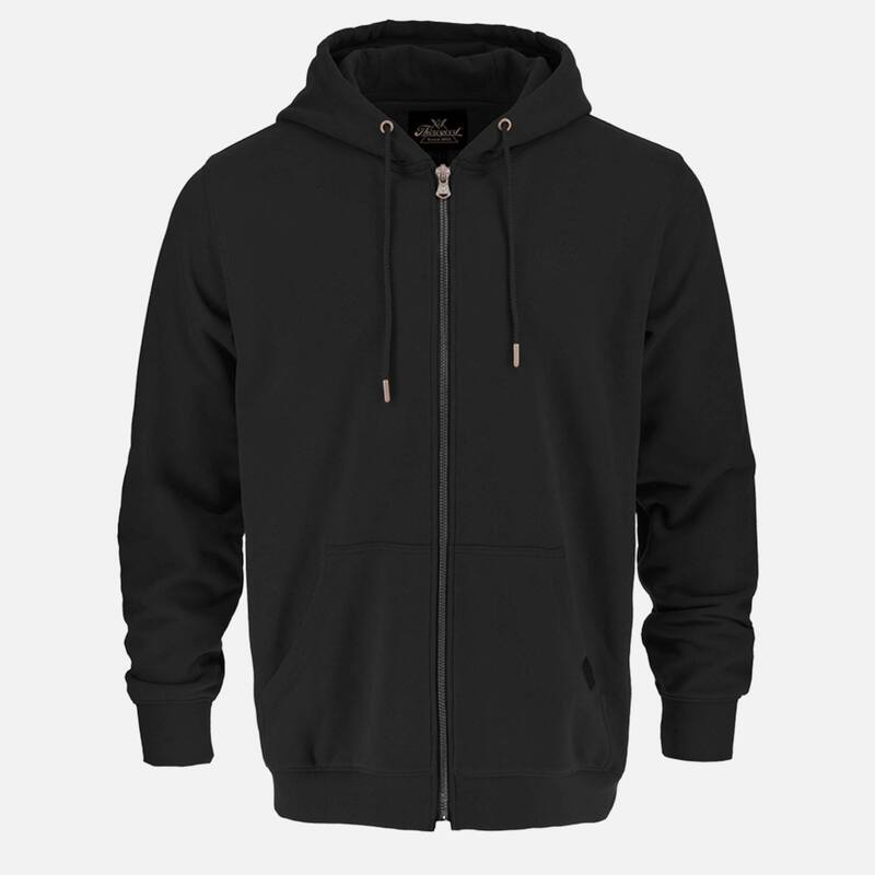 ソロ好ましい レディース トップス プルオーバー パーカー Men\u0027s Thorogood Workwear Heavyweight Full Zip Up Hoodie Black 黒いこと