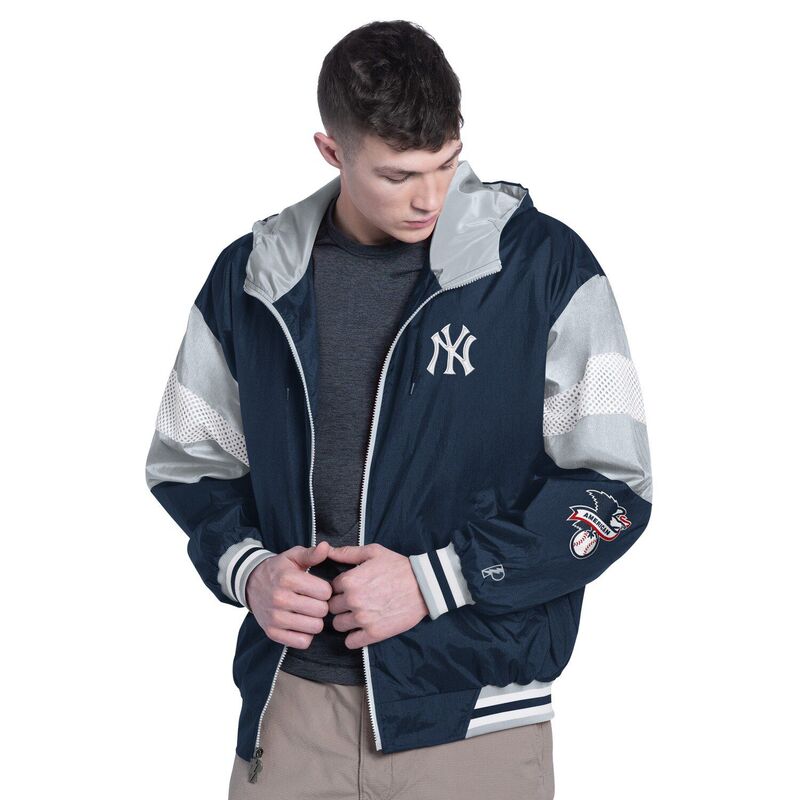 アンブランデッド レディース アウター ジャケット・ブルゾン Unbranded Men's Pro Player Navy/Gray New York Yankees Legacy Lightweight Full-Zip Jacket Ynk Navy ネイビー