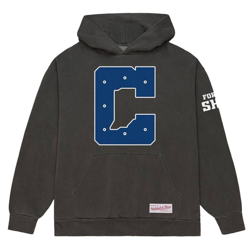 ミッチェル&ネス レディース トップス Tシャツ フリース パーカー Men's Mitchell & Ness Charcoal Indianapolis Colts Indiana Nightstate C Fleece Hoodie Clt Charco チャコール