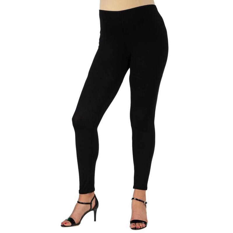 24 セブンコンフォート レディース ボトムス カジュアルパンツ アンクル レギンス マタニティ Maternity 24Seven Comfort Apparel Anklength Stretch Leggings Black ブラック｜ReVida 店