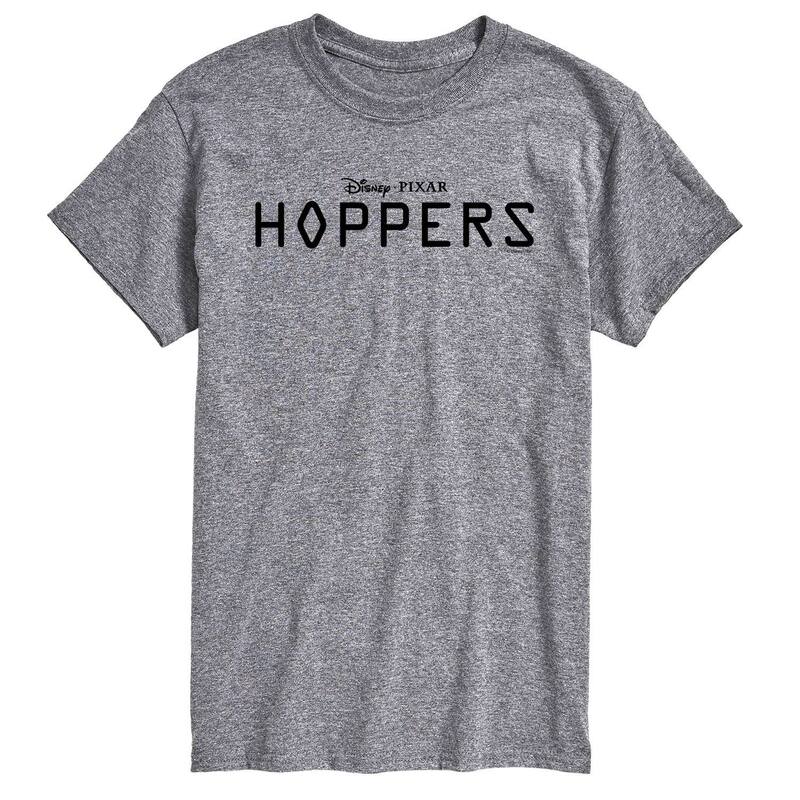 ディズニー ピクサー レディース トップス Tシャツ トール ロゴ グラフィック Big & Tall Disney / Pixar's Hoppers Logo Graphic Tee Athletic Heather ヘザー 7,584円