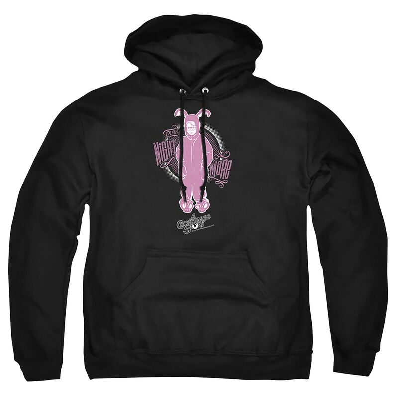 アニメキャラクター レディース トップス Tシャツ トール パーカー グラフィック Licensed Character Big & Tall A Christmastory Pink Nightmare Graphic Hoodie Black ブラック 10,486円